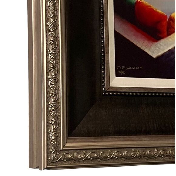 Orlando Quevedo Signed & Numbered 104/450 Manhattan View Framed Art - Picture 3 of 7